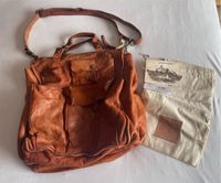 Campomaggi C1247 Lavaggio Stone Shopper Tasche Leder Cognac Bayern - Rettenberg Vorschau