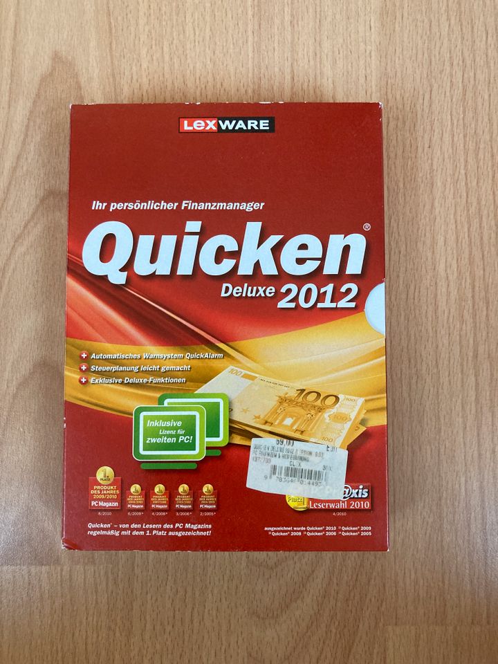 Finanzmanager Quicken Deluxe 2012 von Lexware - ZU VERSCHENKEN in Weilheim i.OB