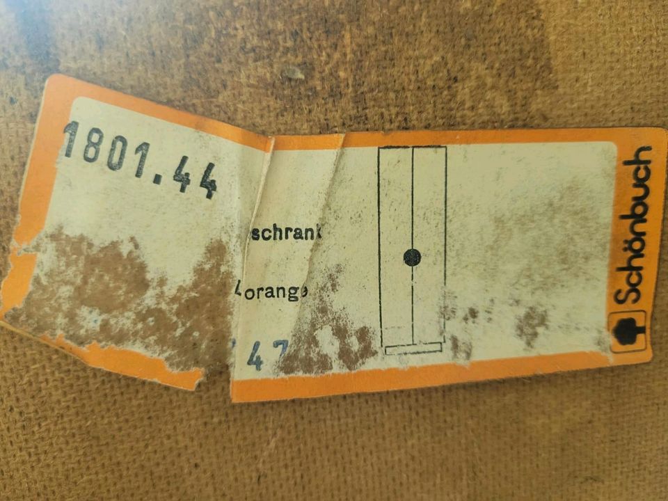 Schuhschrank, Original 70er, Orange, Schönbuch, retro in Sulzbach (Saar)