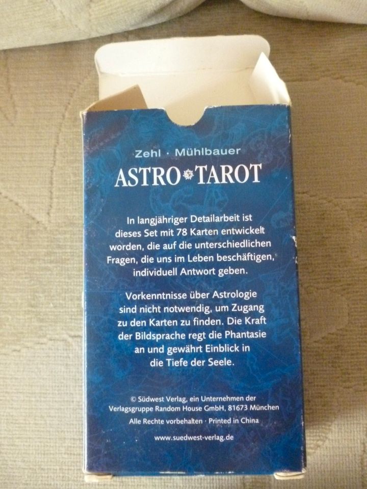 Astro Tarot Zehl - Mühlbauer RAR + NEU in Alpenrod