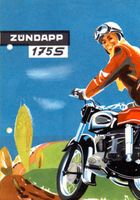 Zündapp 175 S Prospekt Original Oldtimer Veteranen  50er Jahre Baden-Württemberg - Schopfheim Vorschau