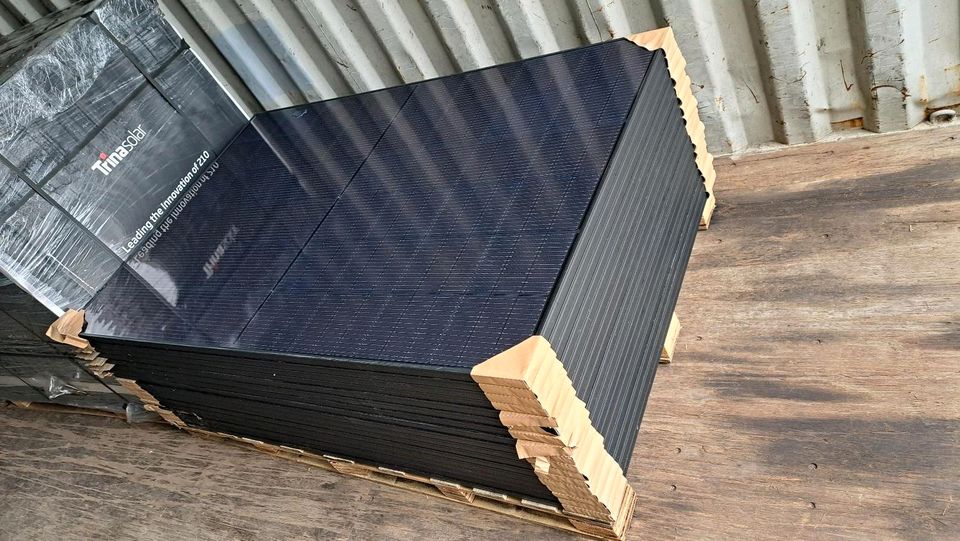 55x *NEUE* 430w Trina Black Bifazial Glas Modul PV Photovoltaik in Darmstadt