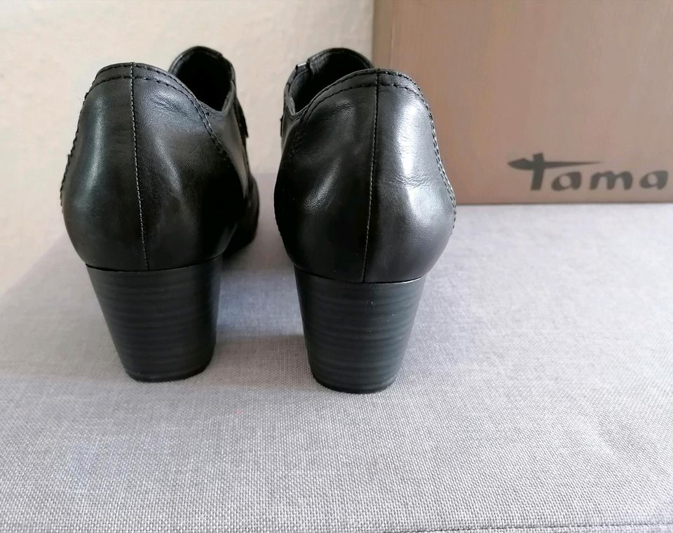 Wie NEU! Sehr schöne TAMARIS Damen Schuhe ❤️ Schwarz, Größe 41 in Konstanz