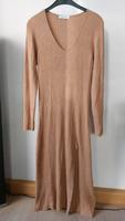 Maxi Kleid Stradivarius Gr. L beige langärmelig Bayern - Ingolstadt Vorschau