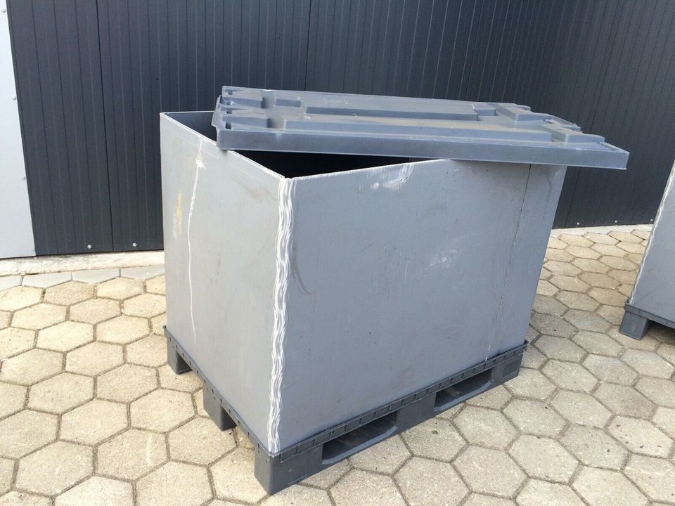 EuroBox Palettenbox Faltbox Kunststoffkiste Container Lager in Parchim