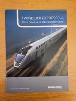 Prospekt Bombardier TWINDEXX EXPRESS Eisenbahn Typenblatt Berlin - Charlottenburg Vorschau