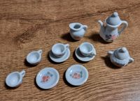 Miniatur Puppen Tee Service Set Porzellan Geschirr mit Blumen Aachen - Aachen-Mitte Vorschau