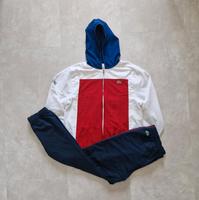 Lacoste Trainingsanzug Herren Retro Style Streetwear Weiß Rot S Stuttgart - Stuttgart-Mitte Vorschau