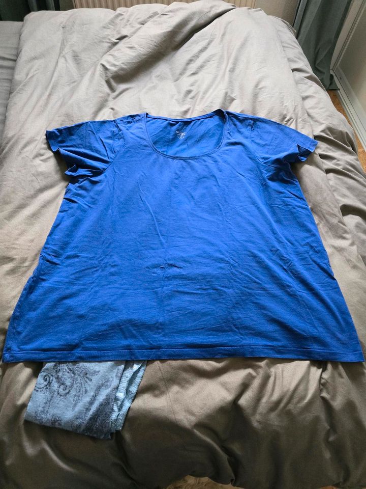 MS T-shirt in blau in Meerbusch