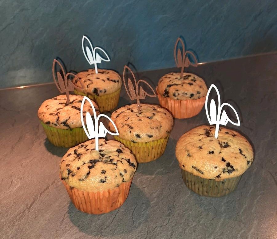 Hasenohren Cupcake Muffinstecker Fingerfood Ostern Osterhase in Lamspringe