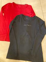 Langarmshirt Esprit schwarz und rot m Hessen - Mücke Vorschau