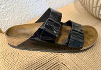Birkenstock Arizona schwarz Lack 40 schmale Weite Sommer Blumenthal - Farge Vorschau