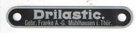 Drilastic Sattelemblem, Motorrad, Sozius, Oldtimer Nordrhein-Westfalen - Kalletal Vorschau