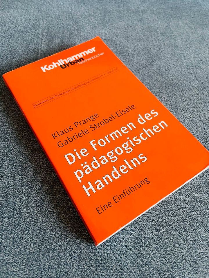 Buch zu verschenken: „Die Formen des pädagogischen Handelns“ in Berlin