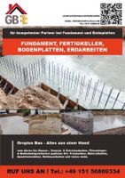 ! FUNDAMENT ! Fertigkeller, Bodenplatte, Erdarbeiten Bayern - Tittmoning Vorschau