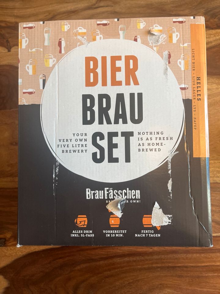 Braufässchen, Bier selber brauen, Brauerei Set, Brau Box, Geschen in Augsburg