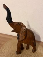 Afrikanischer Holzelefant (handgefertigt) Baden-Württemberg - Oberderdingen Vorschau