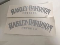 Harley Davidson Aufkleber silbergrau 25x7,50 cm Essen - Essen-Ruhrhalbinsel Vorschau