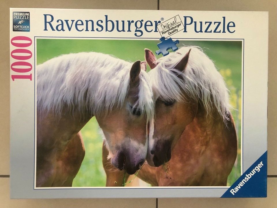 Ravensburger Puzzle 1000 Teile Pferde in Schwabmünchen