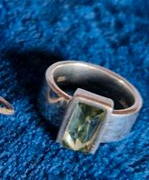 Esprit Ring 925er Silber grüner Stein Nordrhein-Westfalen - Niederkassel Vorschau