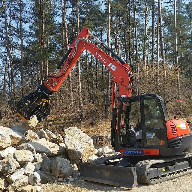 MB G600 S4 Abbruchgreifer, Sortiergreifer MS08 6-12t Bagger LAGER in Kollig