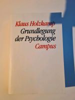 Grundlegung der Psychologie Holzkamp Baden-Württemberg - Gemmingen Vorschau