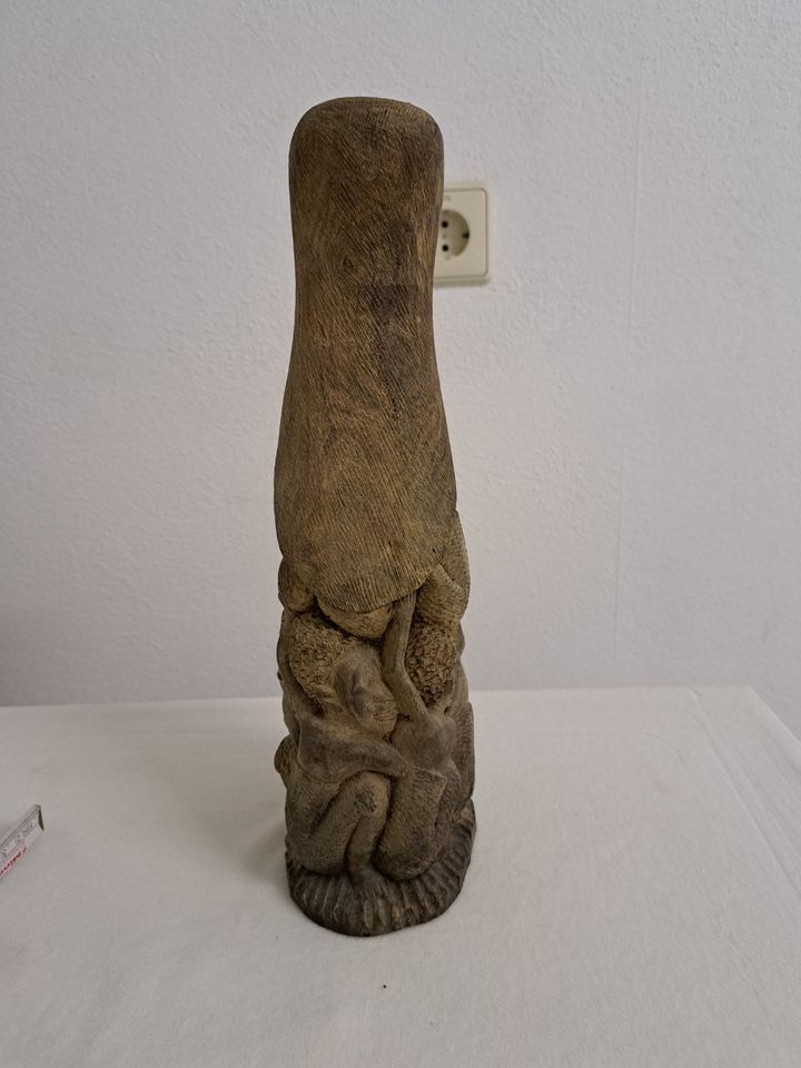 Afrikanische Holzfigur ca. 60 Jahre alt in Wimsheim