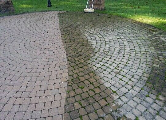 Terrassenreinigung Steinreinigung Pflasterstein in Staufenberg