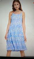 Only Jaqueline de Young Damen Sommer Kleid Tunika L XL 40 blau Hessen - Großkrotzenburg Vorschau