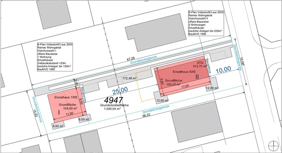 Seltene Gelegenheit! Baugrundstück mit außergewöhnlichem Potential in bester Lage von HH-Volksdorf. in Hamburg