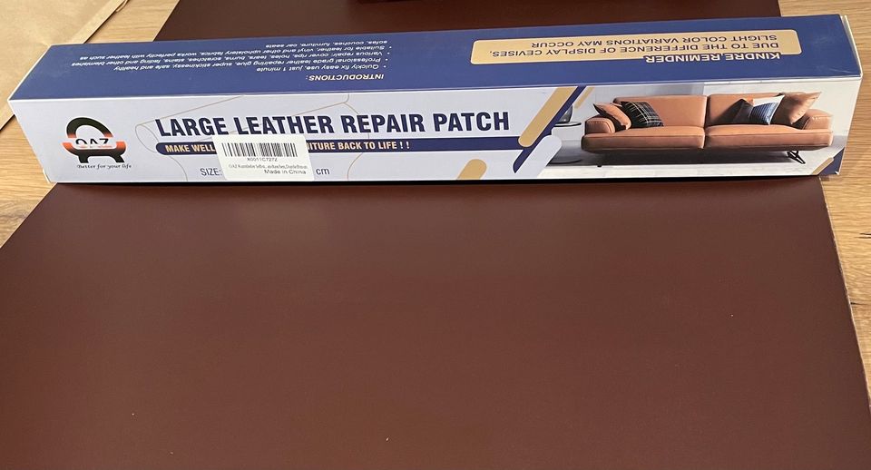 Leder Leather Repair Patch Reparaturset Braun Dunkelbraun in Neuweiler
