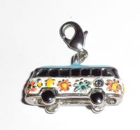 Modeschmuck Charm Bulli Hippie Peace neuwertig kein Sabo Bayern - Manching Vorschau