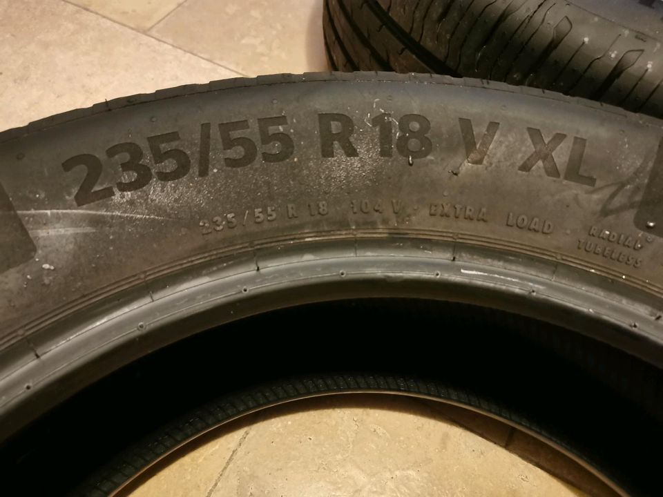 4 Sommerreifen 235/55 R18 Conti EcoContact 6 in Bad Pyrmont