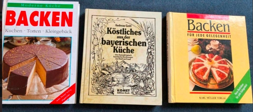 Backbuch bayerische Küche Backen Kuchen Torte in Aalen