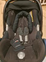 Maxi Cosi Babyschale Cabrio Fix schwarz mit Neugeboreneneinsatz Bayern - Mühldorf a.Inn Vorschau