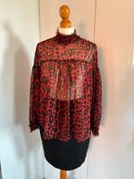 NEU! Chiffon-Bluse | Zara | Leo Print | Gr. S 36/38 Niedersachsen - Neu Wulmstorf Vorschau