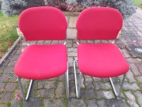 1 Paar Stühle Bürostühle Freischwinger rot top !!! Dresden - Bühlau/Weißer Hirsch Vorschau