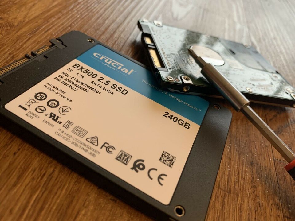 Festplatte Umrüstung SSD Laptop/Computer in Kierspe