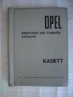 Opel Kadett A Ersatzteil-Katalog - ETK Baden-Württemberg - Schopfheim Vorschau