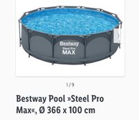 NEU! Bestway Pool - Steel Pro Max 366 x 100 OVP ! RECHNUNG ! NEU! Bochum - Bochum-Ost Vorschau