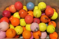 100 gebrauchte Golfbälle / Lakeballs - Bunt - Markenmix Eimsbüttel - Hamburg Rotherbaum Vorschau