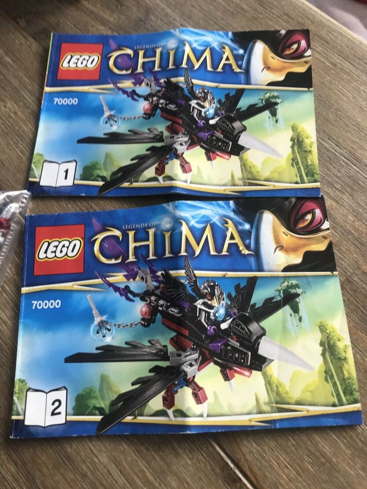 LEGO Legends of Chima 70000 - Razcals Rabengleiter komplett in Weiherhammer