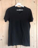 H&M Slim Fit Basic Herren Shirt Gr. S mit V-Ausschnitt schwarz Bayern - Luhe-Wildenau Vorschau