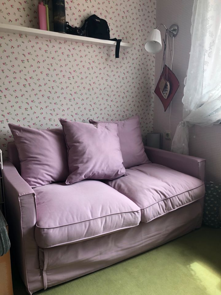 Ikea Schlaf Sofa Pink/Rosa in Breitenworbis