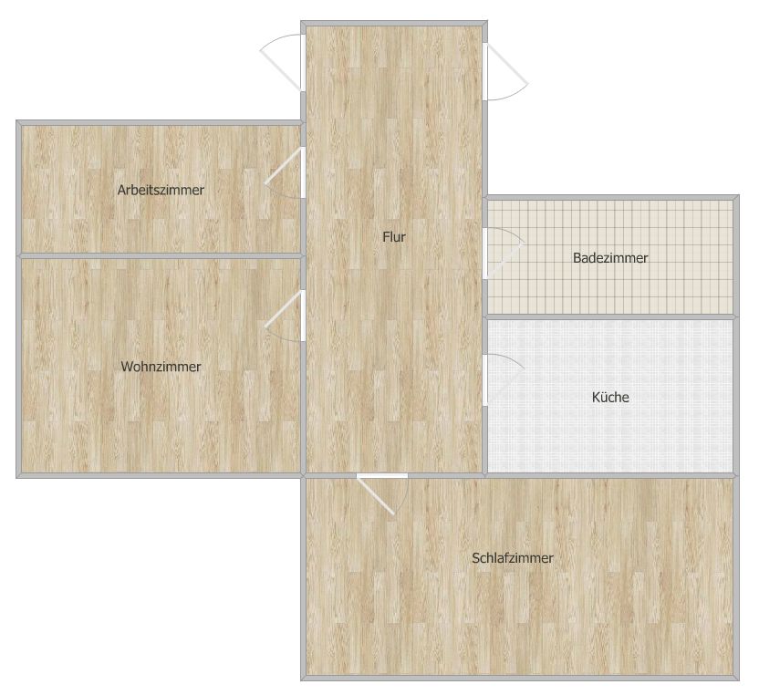 3 Zimmer Wohnung im Bezirk Süd in Stuttgart