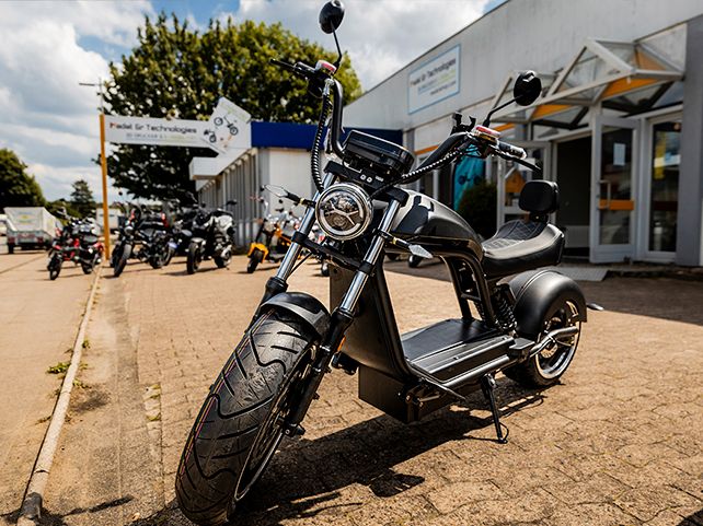 E Roller E Moped E Chopper E-Motorrad HL 6 3000w 45 Ah Akku in Bielefeld