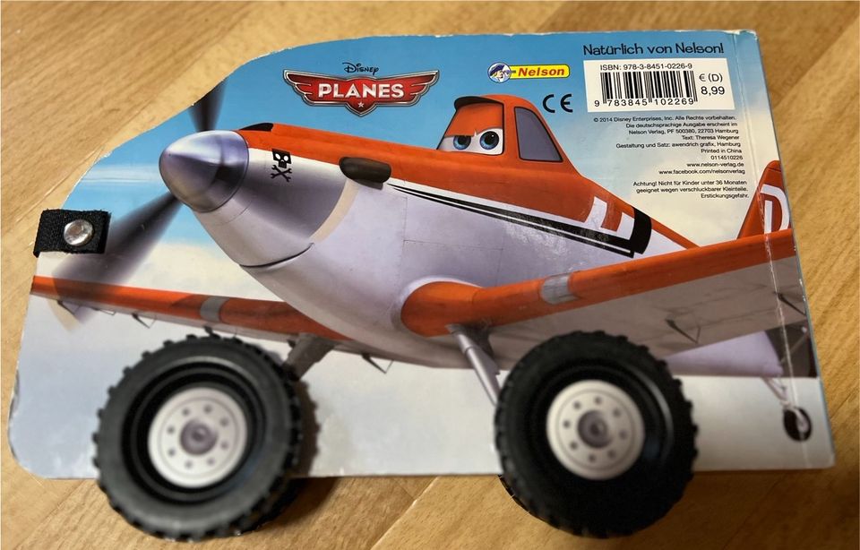 Kinder Buch Disney Planes Flugzeug mit Räder Nelson in Oberkochen