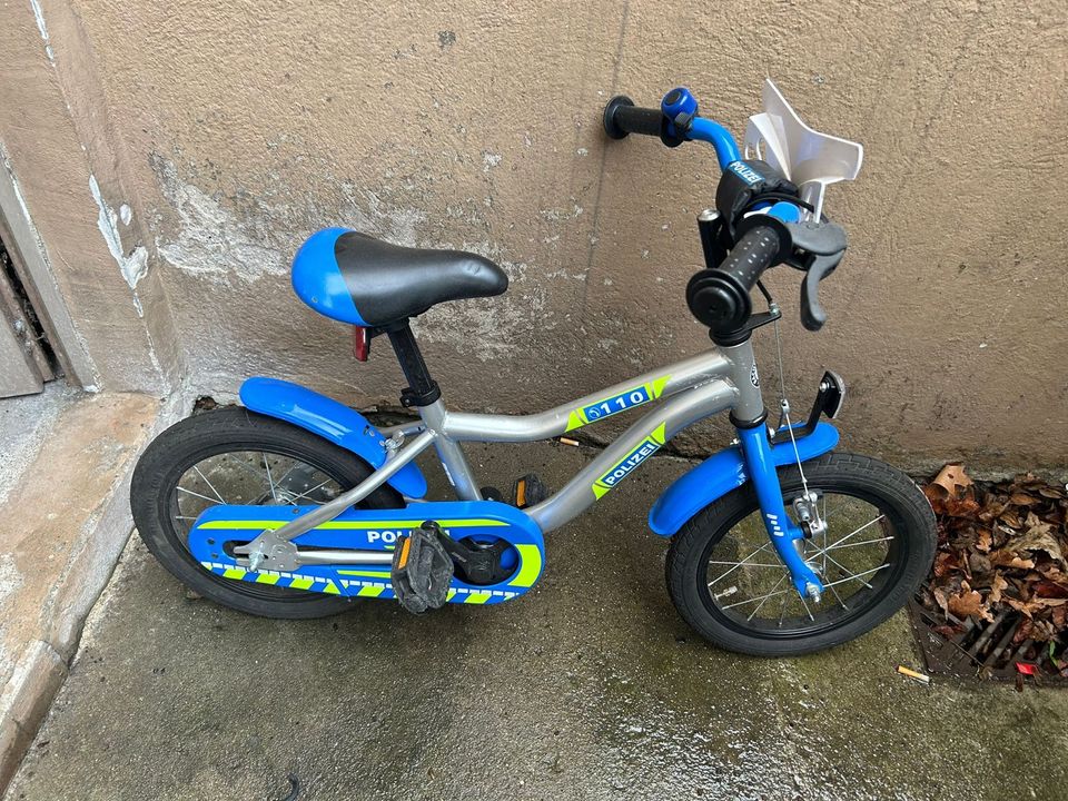 Polizei Fahrrad in Mannheim