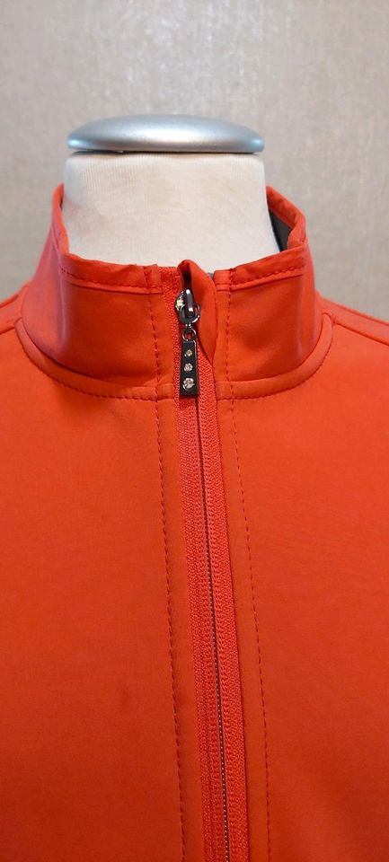 Damen Softshell-Jacke Gr.38 Rot mit Grau Übergangs-Jacke in Straubing