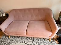 2er Sofa / Couch rosa/roséfarben München - Untergiesing-Harlaching Vorschau
